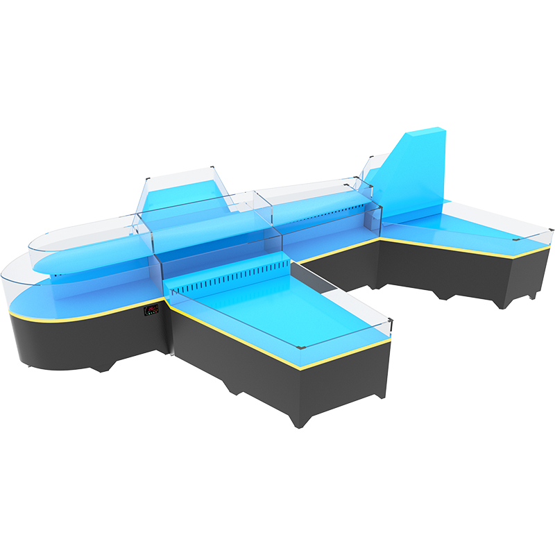飞机型海鲜池组合鱼缸